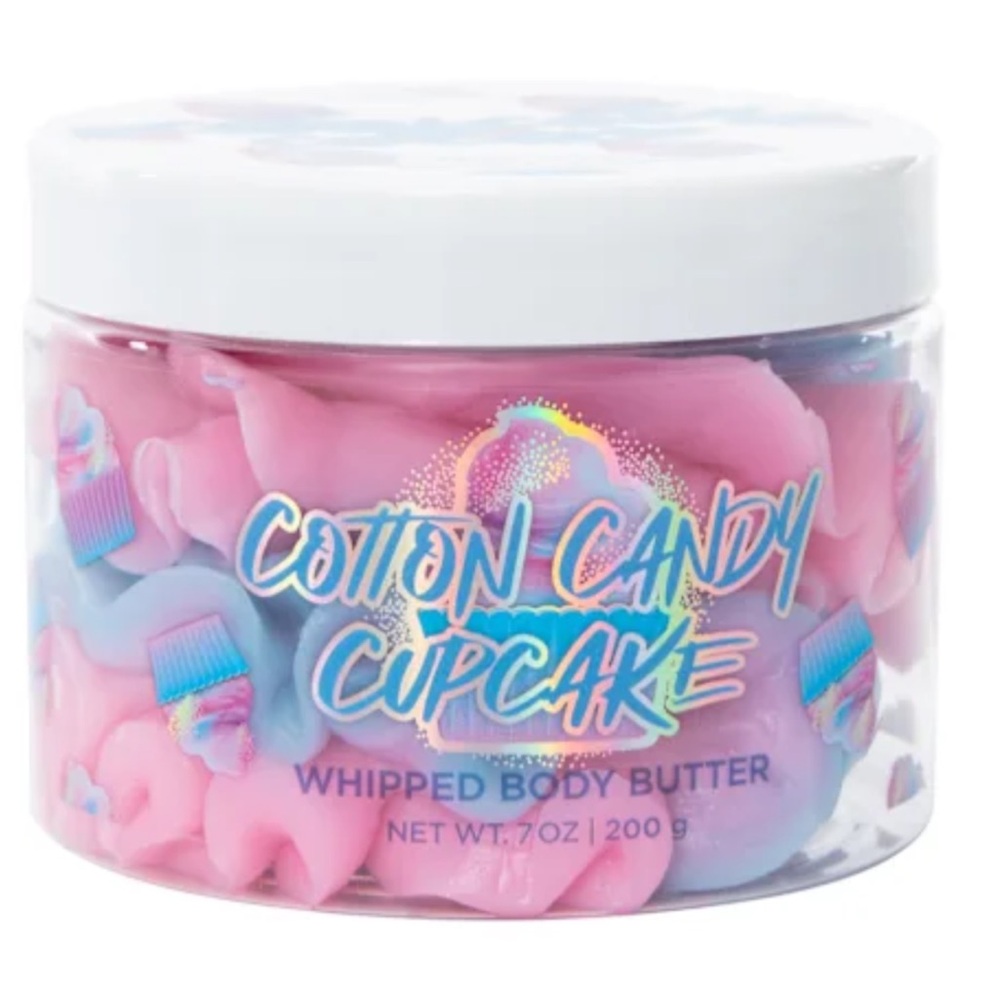 🍭 Cotton Candy Cupcake Whipped Body Butter - Pink and Blue🍭 NWT 🍭